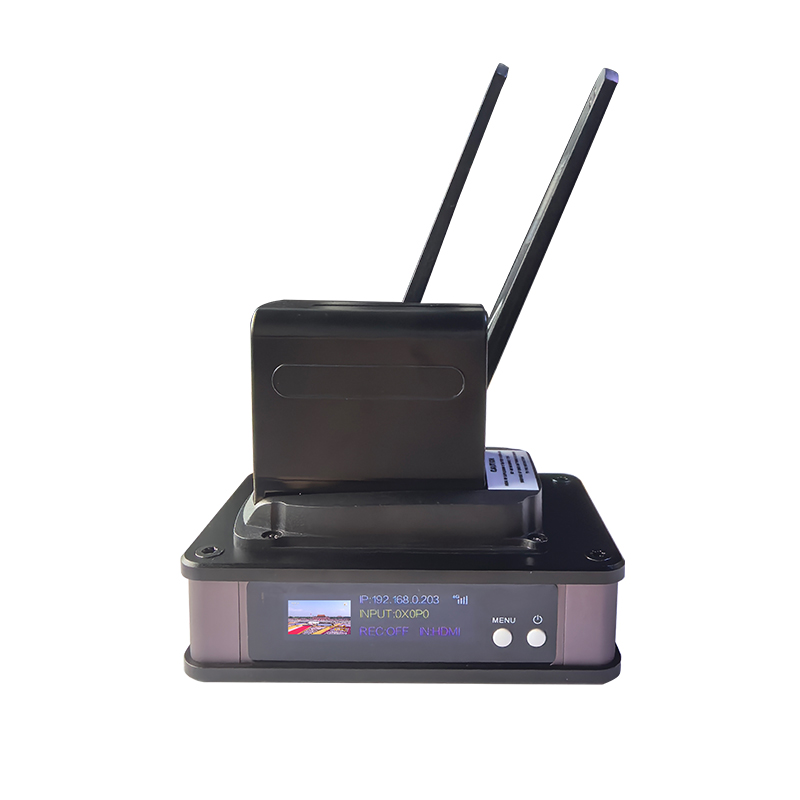 F3S 带屏显 4G超清4K编转解码通信终端