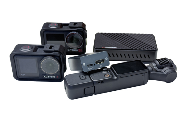 大疆pocket3相机USB转HDMI转换器